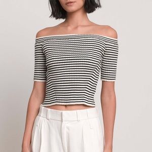 “Eleven Six” Lily Stripe Sweater